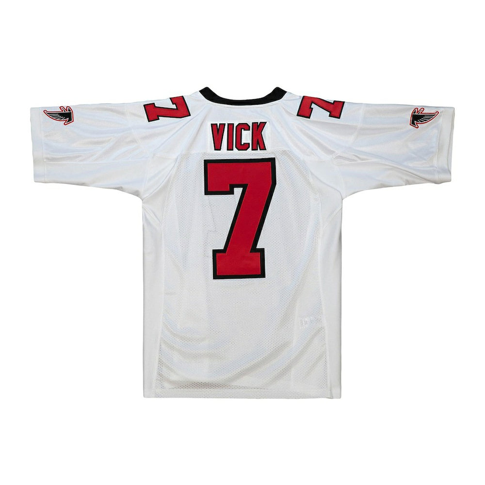 Michael Vick Atlanta Falcons 2001 Authentic Throwback Retired Player Jersey White | Mitchell & Ness