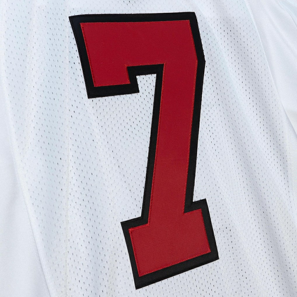 Michael Vick Atlanta Falcons 2001 Authentic Throwback Retired Player Jersey White | Mitchell & Ness