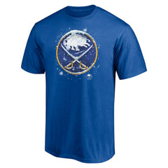 Buffalo Sabres Snow Logo T-Shirt - Royal - NHL