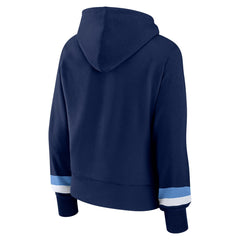 Tennessee Titans Women's Over Under Pullover Hoodie Navy | Fanatics