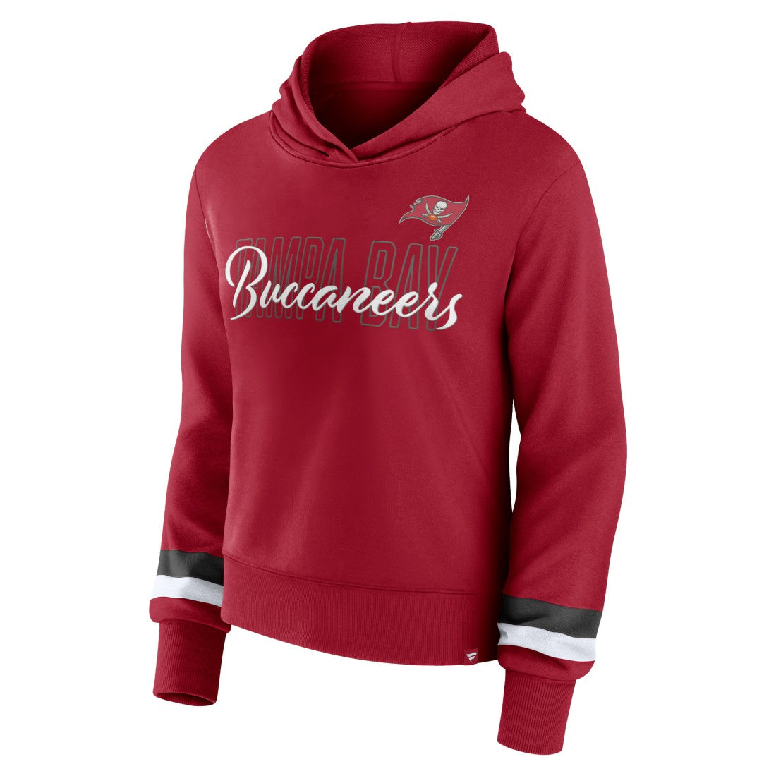 Tampa Bay Buccaneers Women's Over Under Pullover Hoodie Red | Fanatics
