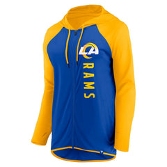 Los Angeles Rams Women's Forever Fan Full-Zip Hoodie Royal/Gold | Fanatics