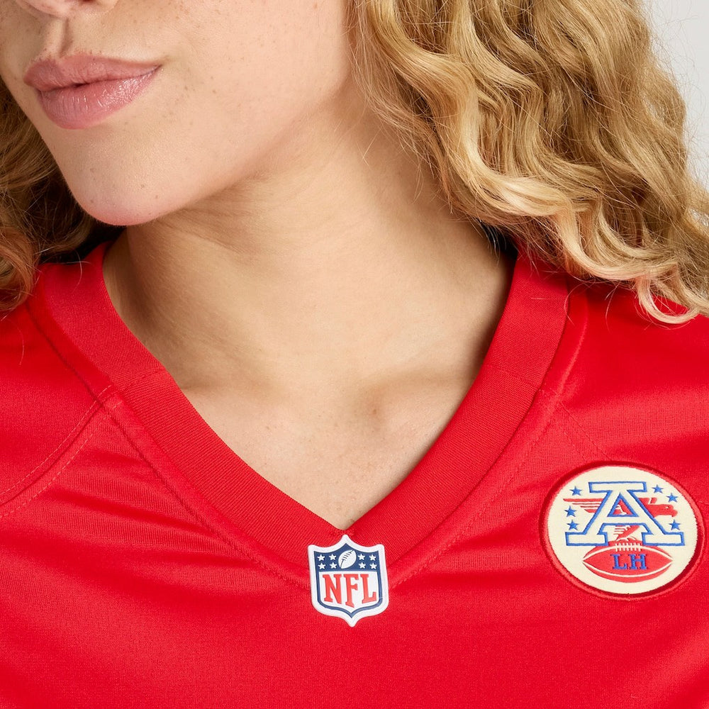 George Karlaftis Kansas City Chiefs Women's Game Player Jersey Red | Nike for Sale