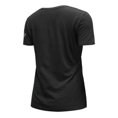 Atlanta Falcons New Era Women's Dirty Birds Kickoff V-Neck T-Shirt Black | NFL