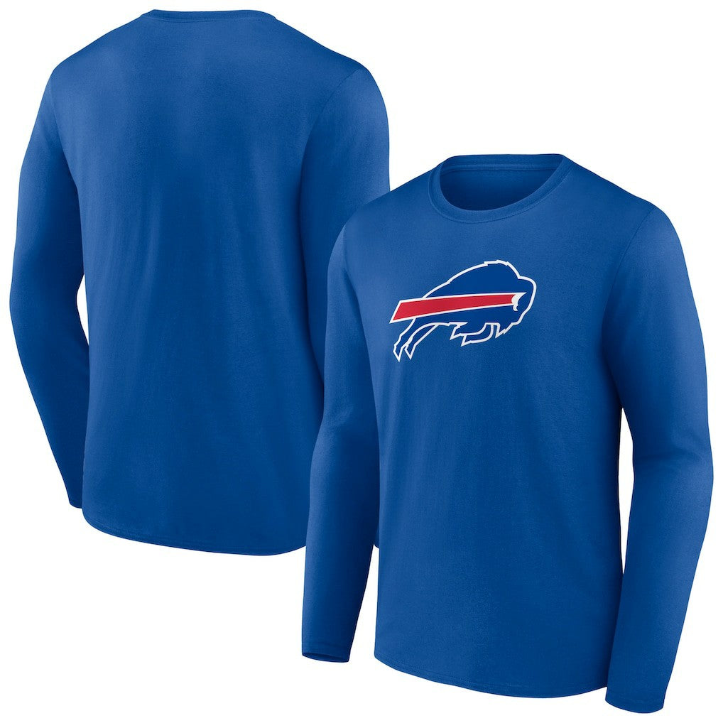 Buffalo Bills Primary Team Logo Long Sleeve T-Shirt Royal | NFL