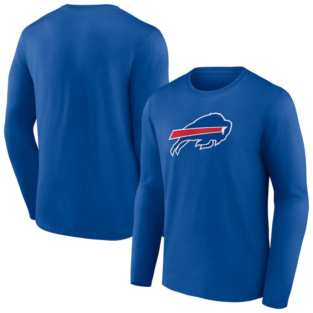 Buffalo Bills Primary Team Logo Long Sleeve T-Shirt Royal | NFL