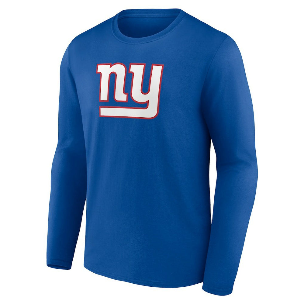 New York Giants Primary Team Logo Long Sleeve T-Shirt Royal | NFL