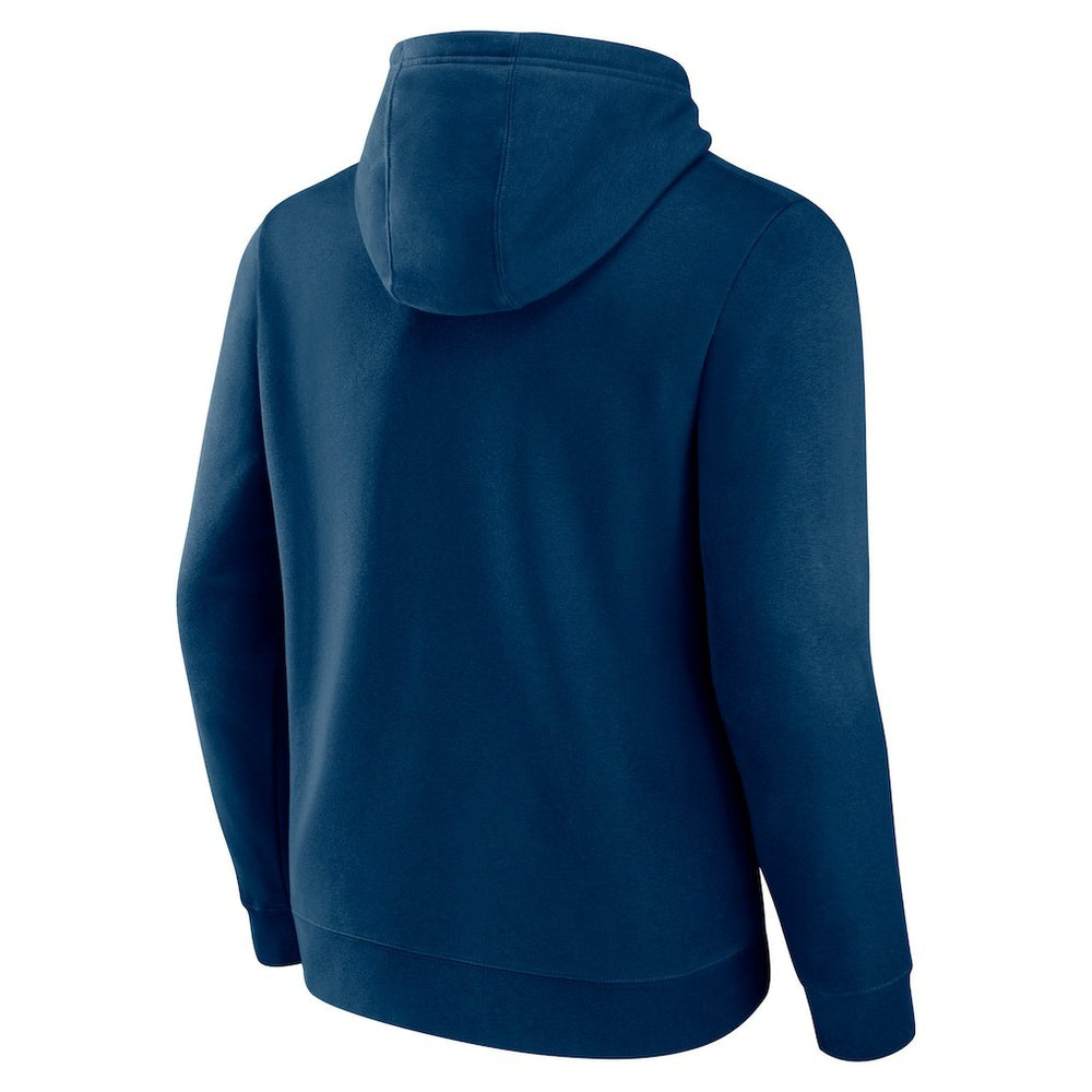 Chicago Bears Primary Team Logo Fitted Pullover Hoodie Navy | NFL
