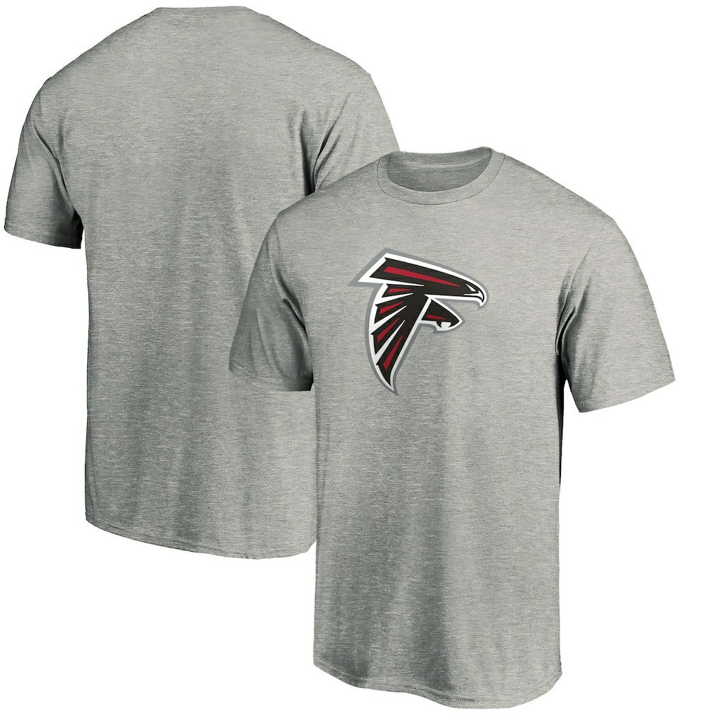 Atlanta Falcons Primary Logo T-Shirt Heather Gray | Fanatics