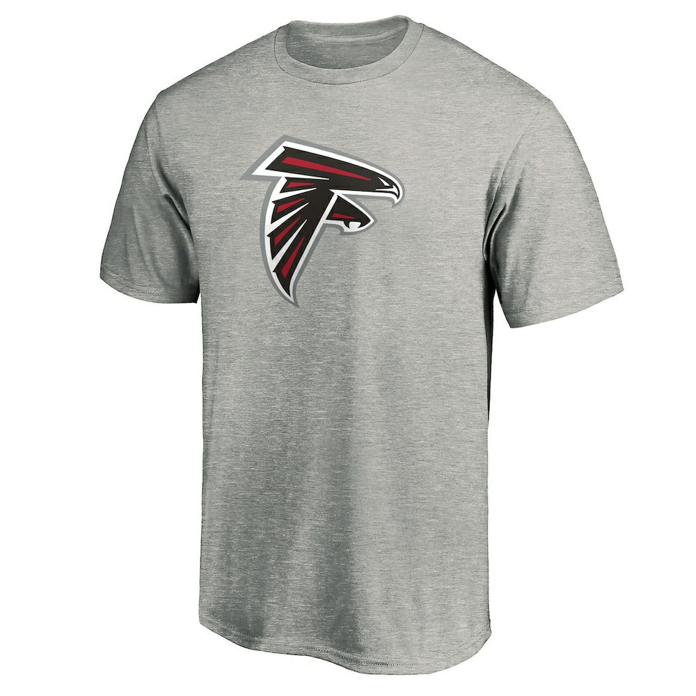 Atlanta Falcons Primary Logo T-Shirt Heather Gray | Fanatics