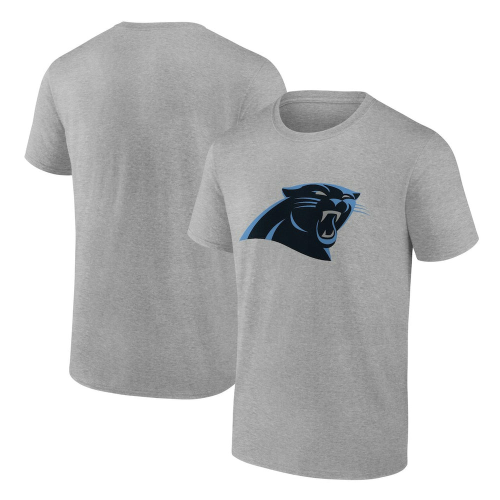 Carolina Panthers Primary Logo T-Shirt Heather Gray | Fanatics