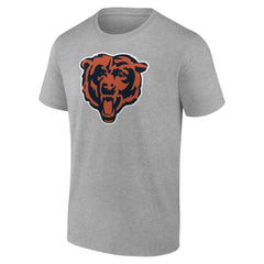 Chicago Bears Primary Logo T-Shirt Heather Gray | Fanatics