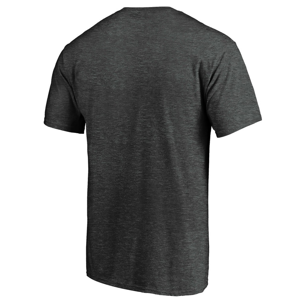 Denver Broncos Primary Logo T-Shirt Heather Charcoal | Fanatics