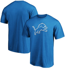 Detroit Lions Primary Logo T-Shirt Blue | Fanatics