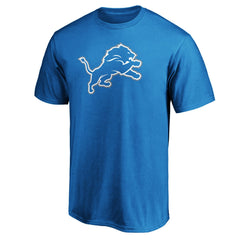Detroit Lions Primary Logo T-Shirt Blue | Fanatics