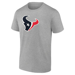 Houston Texans Primary Logo T-Shirt Heather Gray | Fanatics