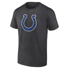Indianapolis Colts Primary Logo T-Shirt Heather Charcoal | Fanatics
