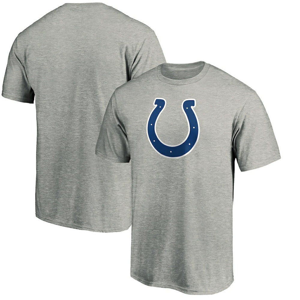 Indianapolis Colts Primary Logo T-Shirt Heather Gray | Fanatics