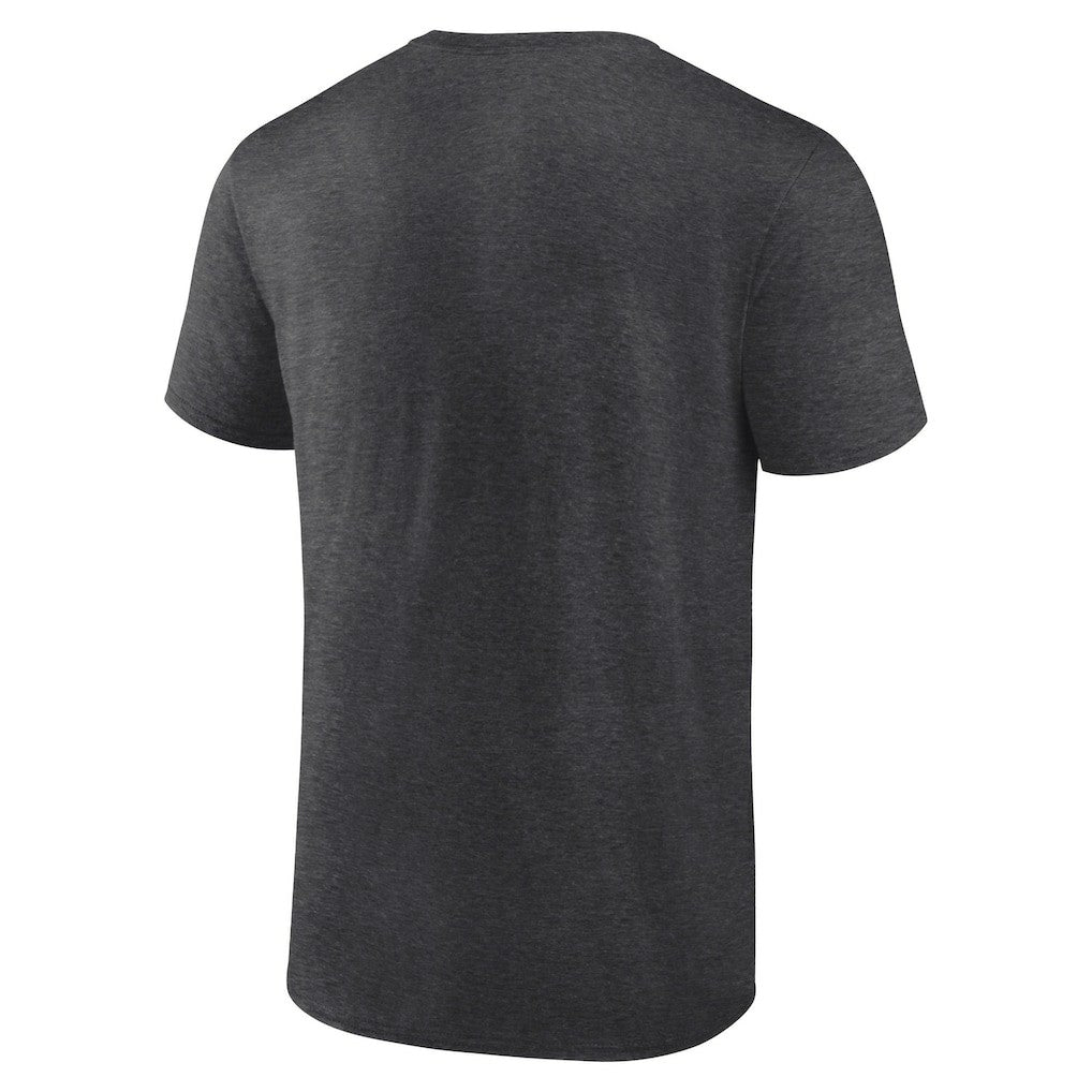 Los Angeles Chargers Primary Logo T-Shirt Heather Charcoal | Fanatics