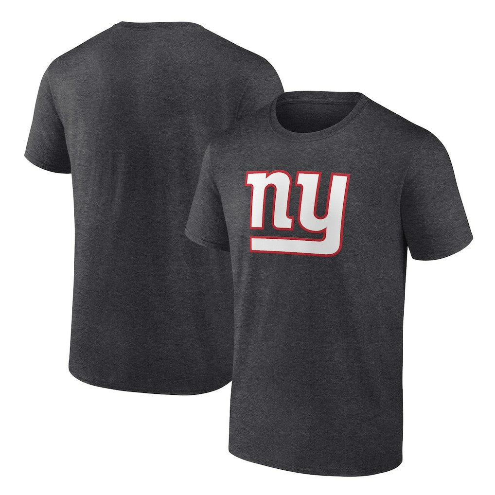 New York Giants Primary Logo T-Shirt Heather Charcoal | Fanatics
