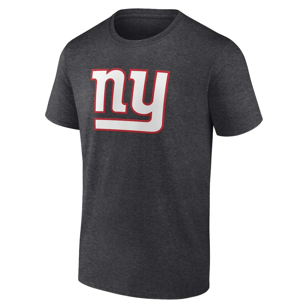 New York Giants Primary Logo T-Shirt Heather Charcoal | Fanatics