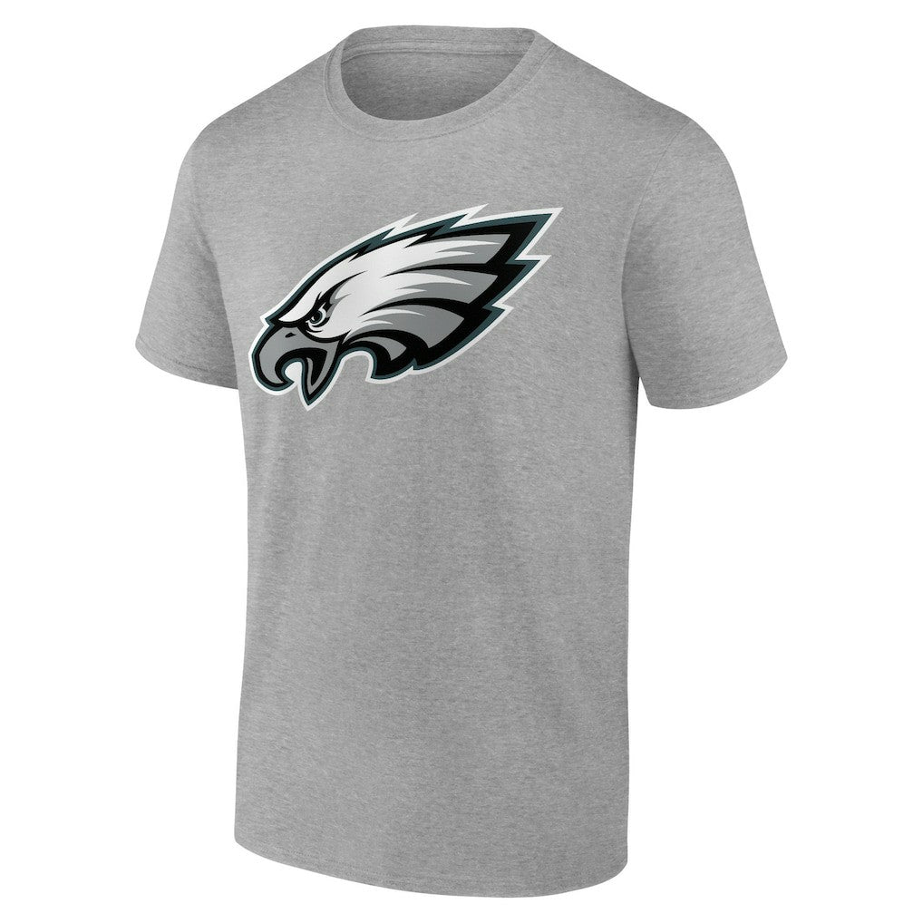 Philadelphia Eagles Primary Logo T-Shirt Heather Gray | Fanatics