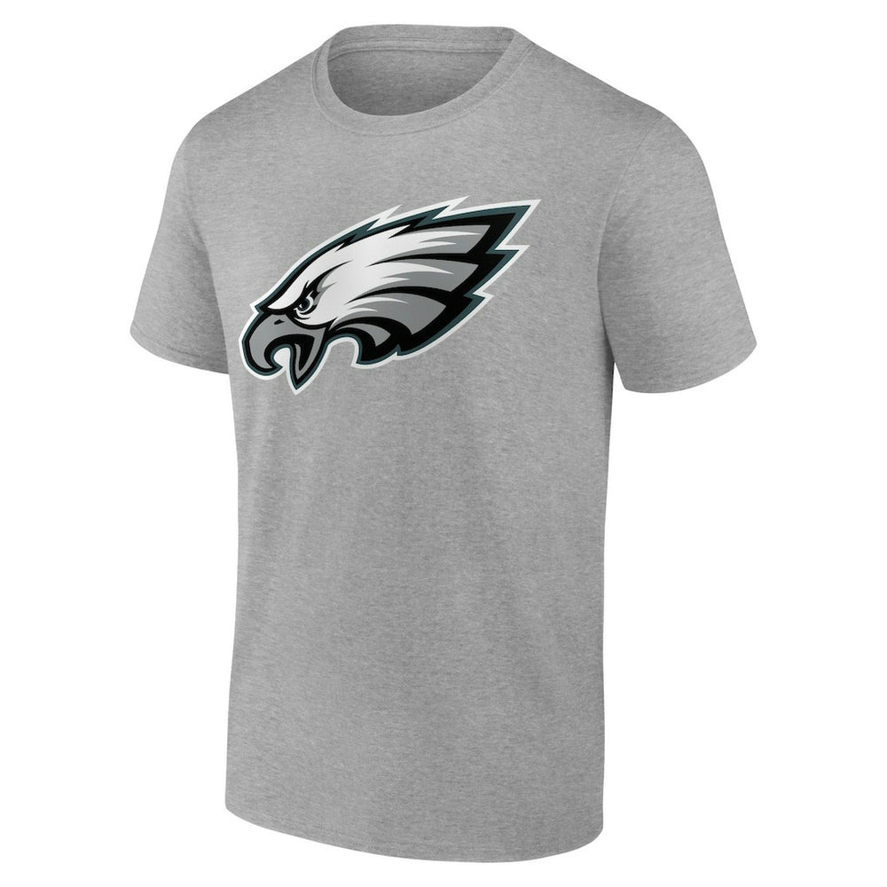Philadelphia Eagles Primary Logo T-Shirt Heather Gray | Fanatics