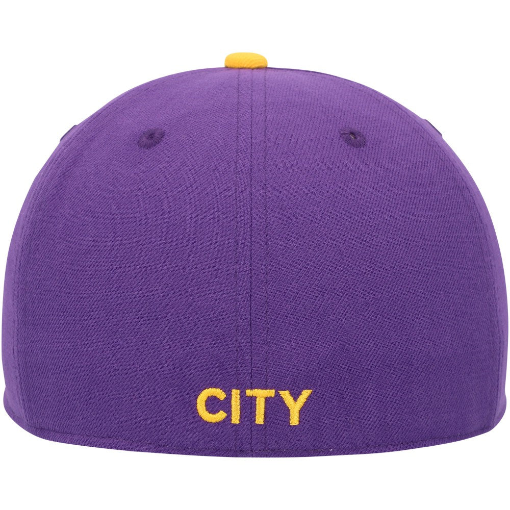 Manchester City America's Game Fitted Hat Purple/Yellow - FIFA World CUP
