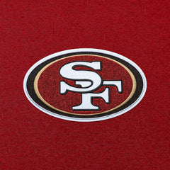 San Francisco 49ers Antigua Victory Chenille Pullover Hoodie Scarlet | NFL
