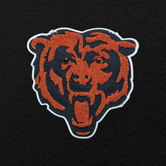 Chicago Bears Antigua Victory Chenille Pullover Hoodie Black | NFL