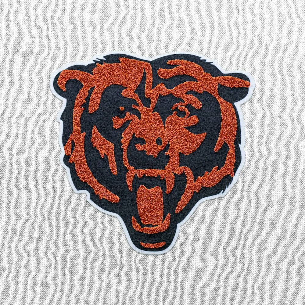 Chicago Bears Antigua Victory Chenille Pullover Hoodie White | NFL