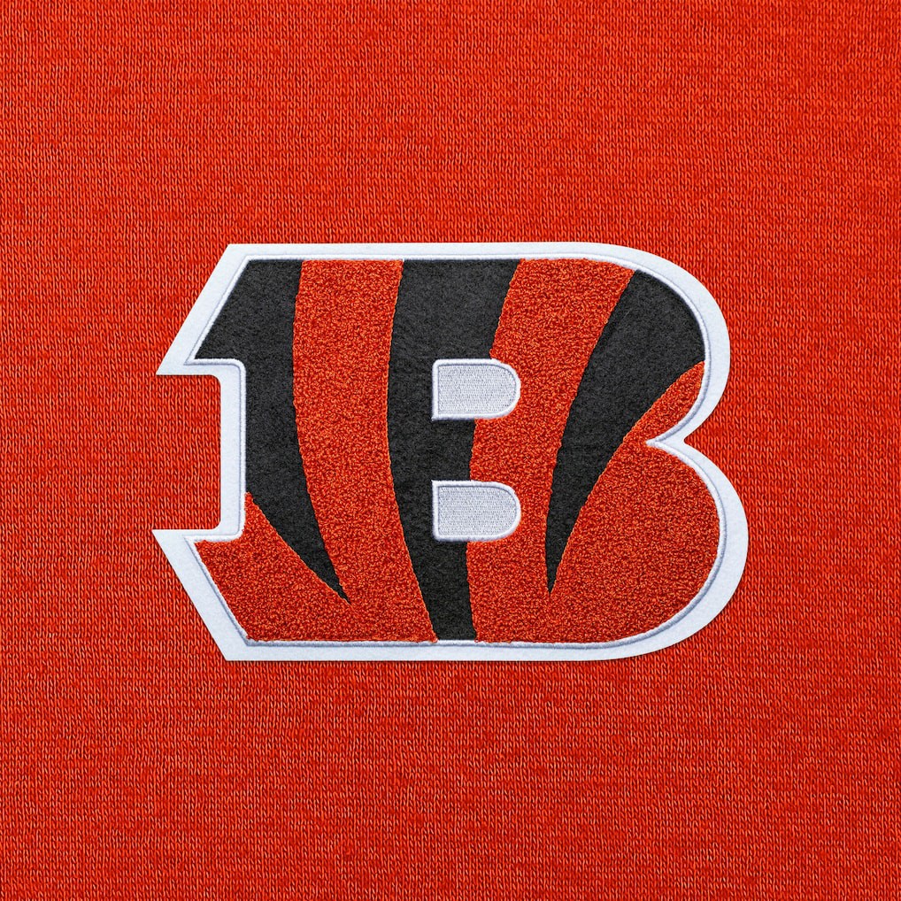 Cincinnati Bengals Antigua Victory Chenille Pullover Hoodie Orange | NFL