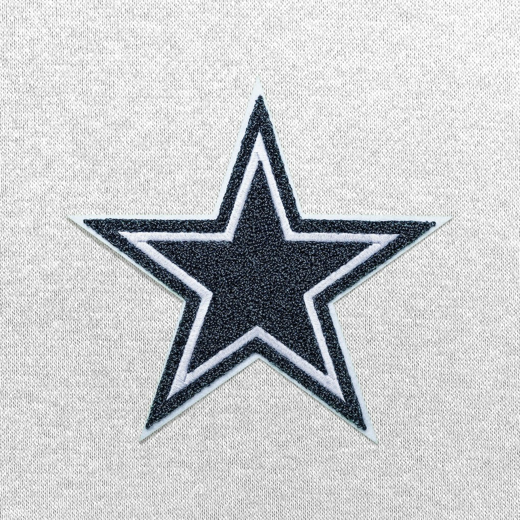 Dallas Cowboys Antigua Victory Chenille Pullover Hoodie White | NFL