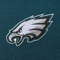 Philadelphia Eagles Antigua Victory Chenille Pullover Hoodie Midnight Green | NFL