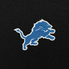 Detroit Lions Antigua Victory Chenille Pullover Hoodie Black | NFL