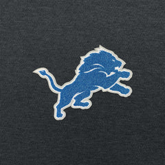 Detroit Lions Antigua Victory Chenille Pullover Hoodie Charcoal | NFL