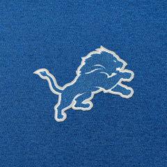 Detroit Lions Antigua Victory Chenille Pullover Hoodie Blue | NFL
