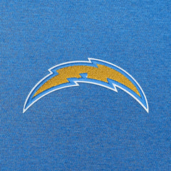 Los Angeles Chargers Antigua Victory Chenille Pullover Hoodie Powder Blue | NFL