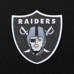 Las Vegas Raiders Antigua Victory Chenille Pullover Hoodie Black | NFL