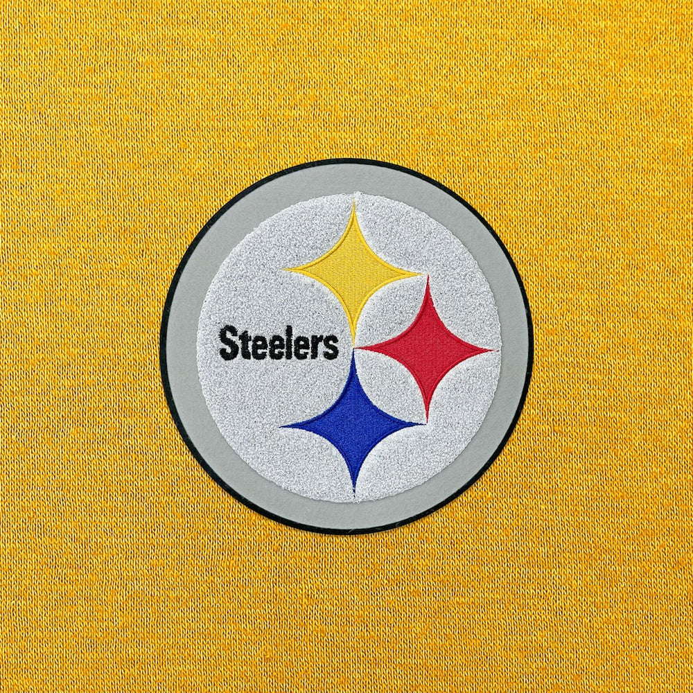 Pittsburgh Steelers Antigua Victory Chenille Pullover Hoodie Gold | NFL