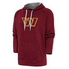 Washington Commanders Antigua Victory Chenille Pullover Hoodie Burgundy | NFL