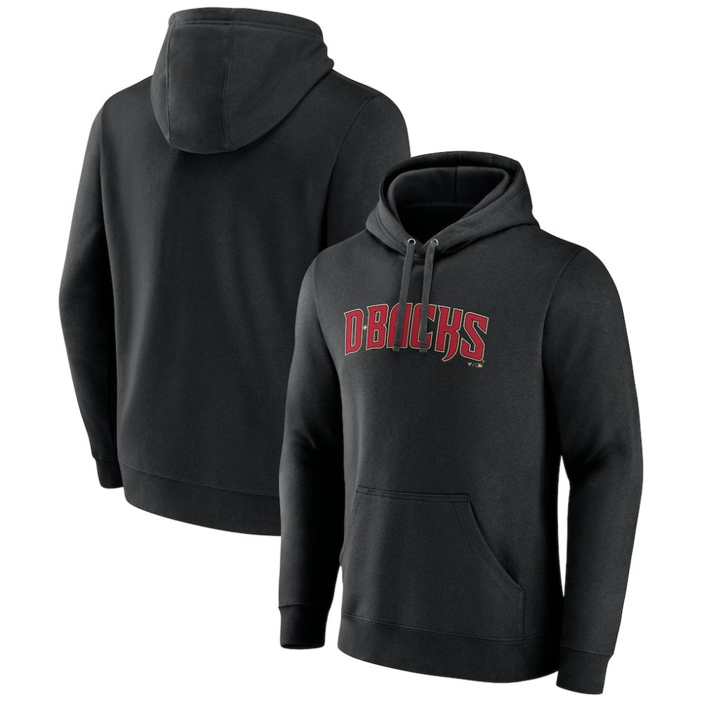 Arizona Diamondbacks Official Wordmark Pullover Hoodie - MLB
