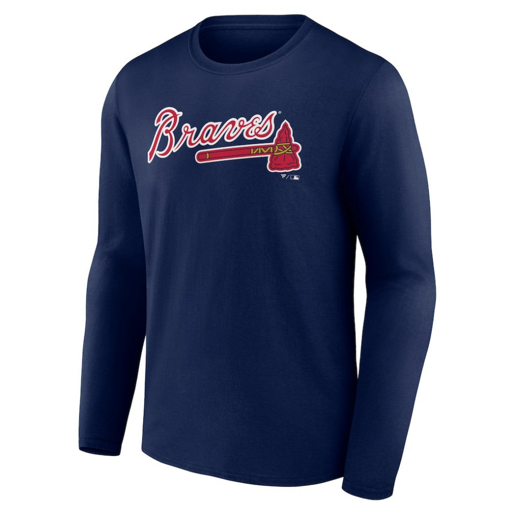 Atlanta Braves Wordmark Long Sleeve T-Shirt - MLB