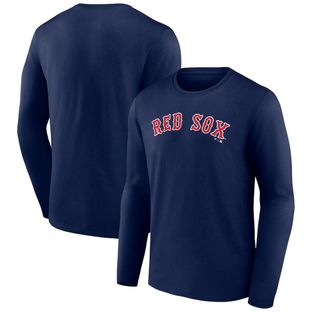Boston Red Sox Wordmark Long Sleeve T-Shirt - MLB