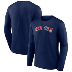 Boston Red Sox Wordmark Long Sleeve T-Shirt - MLB