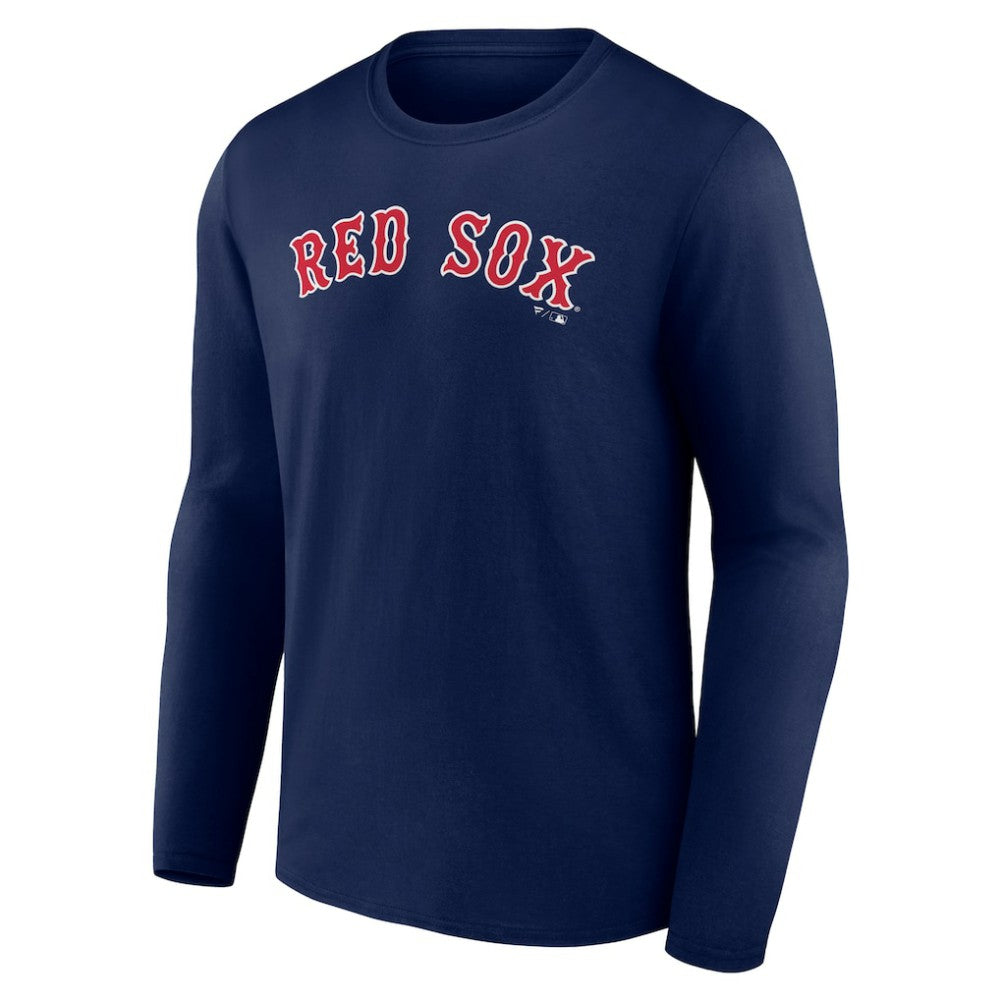 Boston Red Sox Wordmark Long Sleeve T-Shirt - MLB