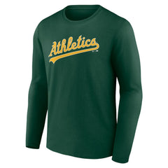 Athletics Wordmark Long Sleeve T-Shirt - MLB