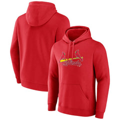 St. Louis Cardinals Official Wordmark Pullover Hoodie - MLB
