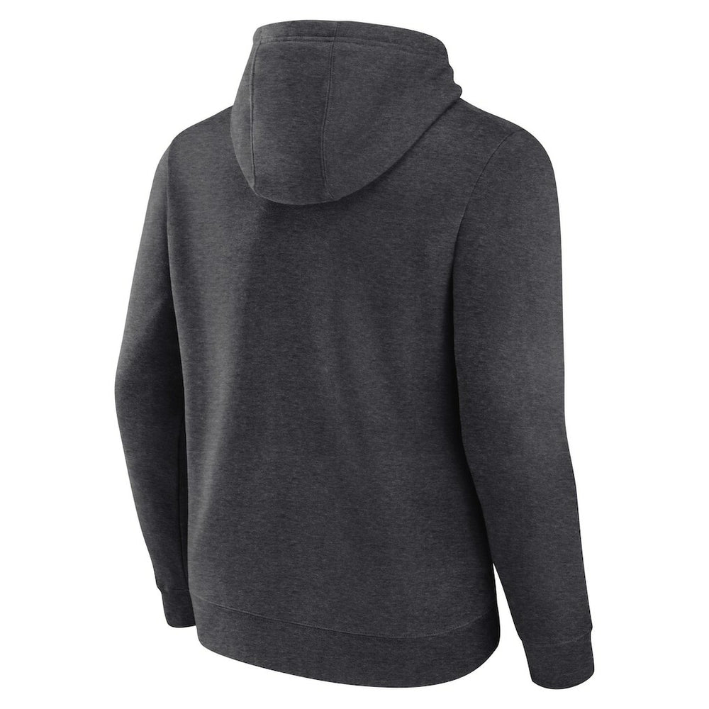 Carolina Panthers Primary Team Logo Fitted Pullover Hoodie Charcoal | NFL