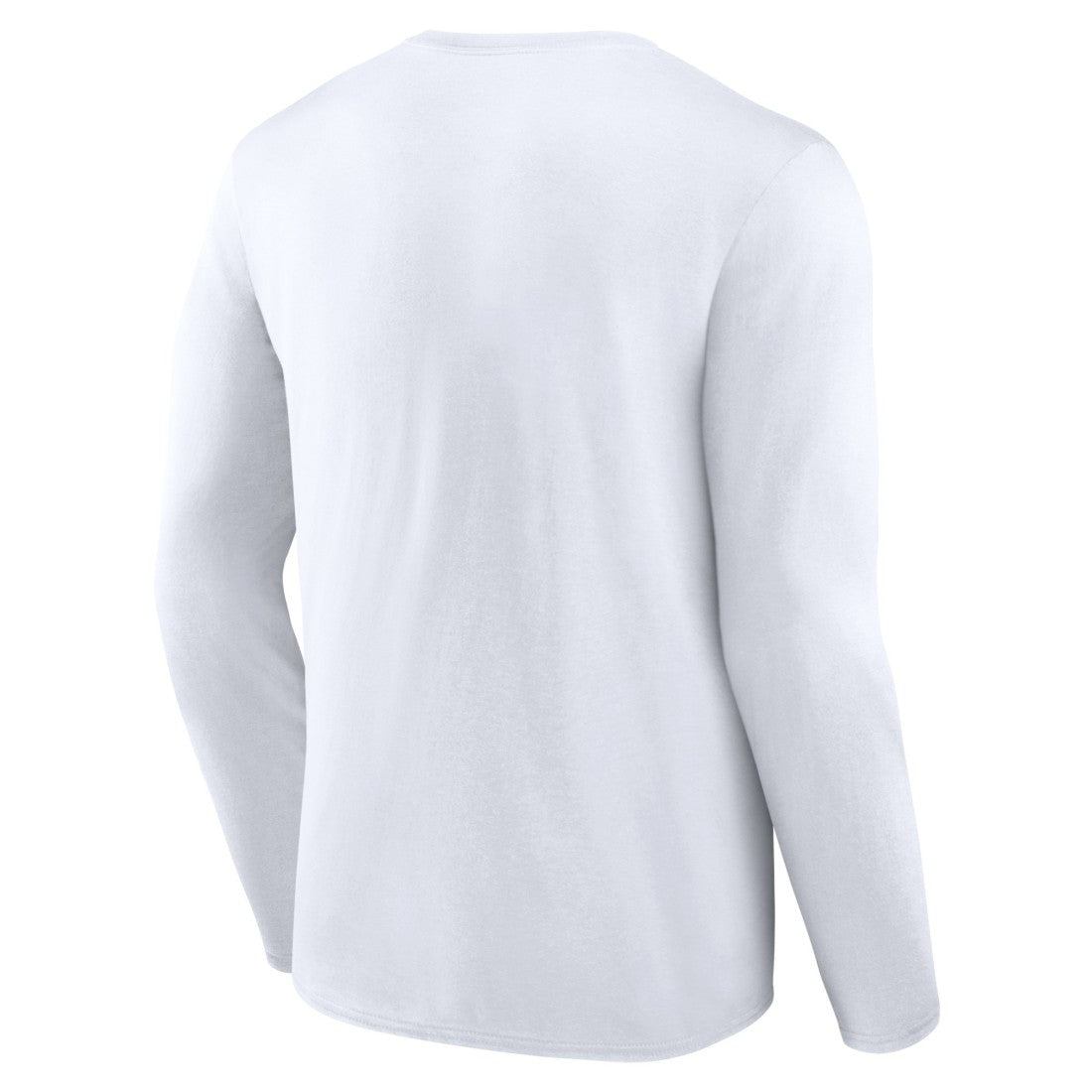 Seattle Seahawks Logo Team Lockup Long Sleeve T-Shirt White | NFL